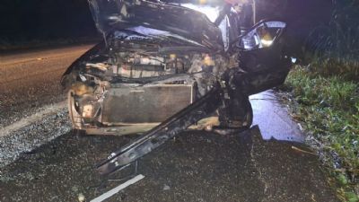 Trs ficam feridos em mais um acidente no Reto da gua Doce na SP-264