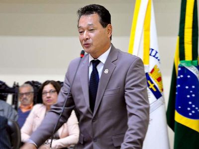Vereador Takashi  anunciado como secretrio de cultura e turismo