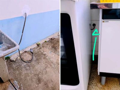 ​Ladro furta botijo de gs da Aproapi