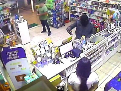 Mais uma farmcia  assaltada no bairro Campo Grande