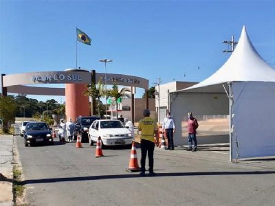 ​Prefeitura promove barreiras sanitrias nas entradas da cidade