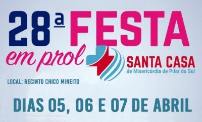 De sexta a domingo ser realizada a festa em prol a Santa Casa