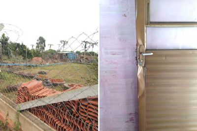 Chcara  arrombada e furtada no Turvinho