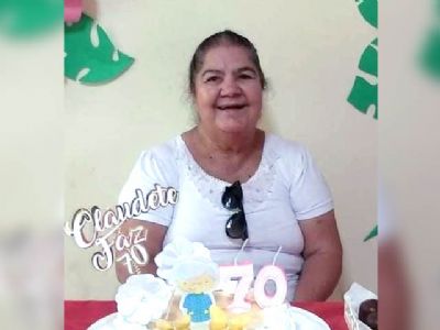 Faleceu Claudette Moreira dos Santos