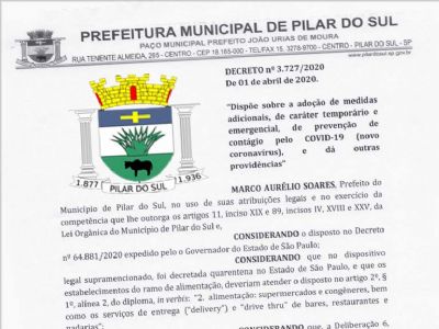 ​Novo decreto municipal flexibiliza quarentena e libera funcionamento parcial de comrcios