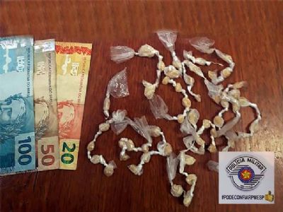 Mais um acusado de trfico  preso pela PM