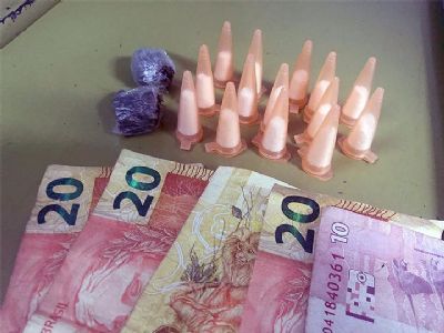 PM detm dupla com maconha e cocana no Campo Grande