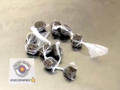 PM prende jovem acusado de trfico no Jardim Bonanza