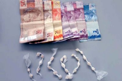 Adolescente  apreendido com drogas na Santa Ceclia