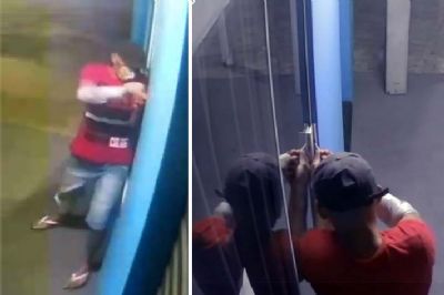 Suspeito de furtar comrcio  baleado na Santa Ceclia