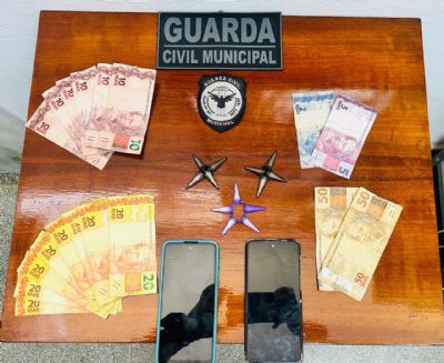 Mulher  presa pela GCM acusada de trfico de drogas