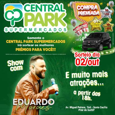 Central Park sorteia nessa segunda-feira 20 prmios e um Fiat Mobi 0km