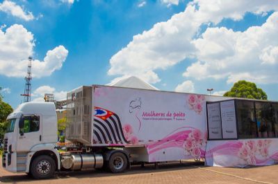 Carreta da Mamografia atender em Pilar do Sul at quarta-feira, dia 19
