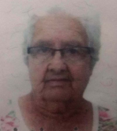 Faleceu Maria Aparecida da Rosa