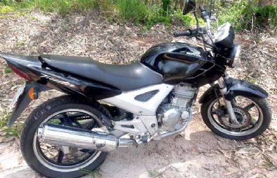 ​Moto furtada em Sorocaba  encontrada em mata de Pilar do Sul
