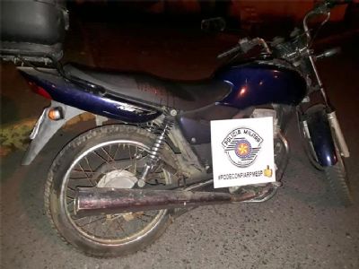 Ladro  preso aps furtar motocicleta na Santa Casa