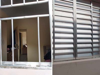 Mais uma residncia  furtada em plena luz do dia