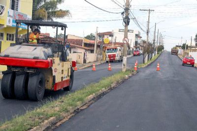 ​Prefeitura conclu recapeamento na avenida Papa Joo XXIII