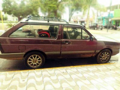 VW Parati  furtada em Pilar do Sul e depenada em Sorocaba