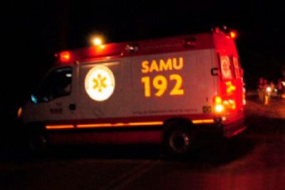 ​Motoboy fica gravemente ferido aps atropelar cachorro na zona industrial