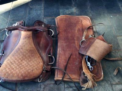 ​Polcia prende receptador e recupera sela furtada de stio