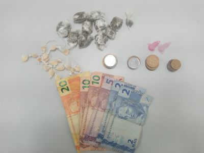 Acusado de trfico  preso pela PM na Santa Ceclia